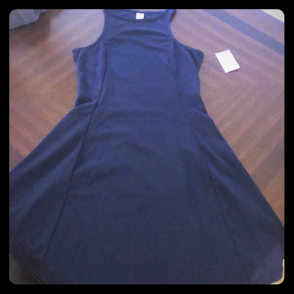 Navy blue dress